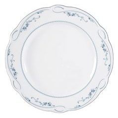 Plate flat 26 cm, Desiree 44935, Seltmann Porcelain