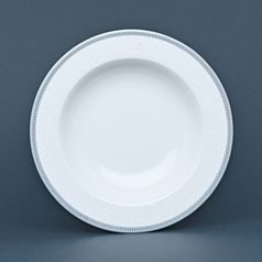 Plate deep 22 cm, Thun 1794 Carlsbad porcelain, Opal 80446