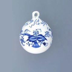 Christmas decoration - Ball 7 cm, Original Blue Onion Pattern