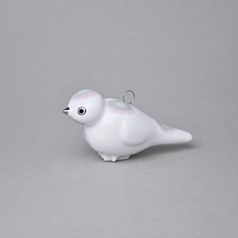 Porcelain Decoration - Bird, 11,5 x 6 x 5 cm, Diff. colors, Goldfinger porcelain