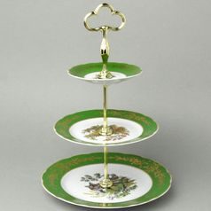 Compartment dish 3 pcs. 34 cm, Mary-Anne, hunting, Leander Loučky