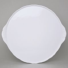 Verona white: Plate cake 30 cm with handles, G. Benedikt 1882