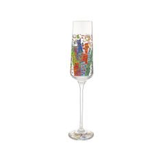 Champagne glass My NYC Night 200ml, glass, J. Rizzi, Goebel