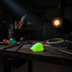 Monkey (uranium glass), Glassworks Janov