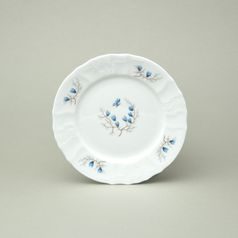 Talíř dezertní 19 cm, Thun 1794, karlovarský porcelán, BERNADOTTE motýli