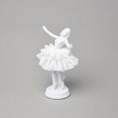 Tanečnice s krajkou 12 cm, Kurt Steiner, nedekor, Porcelánové figurky Unterweissbacher