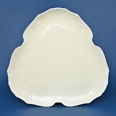 Mísa (podnos) 3-hranný 33 cm, Thun 1794, karlovarský porcelán, BERNADOTTE ivory