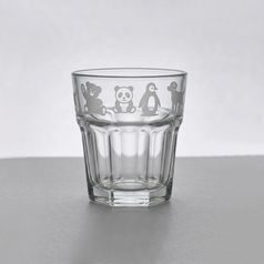 Dětská sklenice ZOO, 200 ml, sklo, Solbika Glassworks Poland