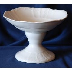 Bowl on stand 25 cm, Thun 1794 Carlsbad porcelain