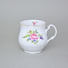 Hrnek Jonáš 310 ml, Thun 1794, karlovarský porcelán, BERNADOTTE míšeňská růže
