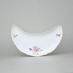Bone dish 22 cm, Thun 1794 Carlsbad porcelain, BERNADOTTE Meissen Rose