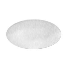 Bowl dish oval flat 33x18 cm, Luxury White 25676, Seltmann Porcelain