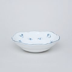 Bowl 19 cm, Thun 1794 Carlsbad porcelain, BERNADOTTE blue flower