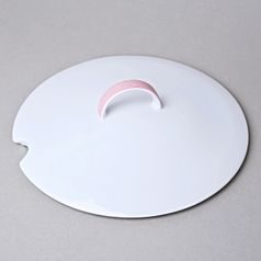 Víko k míse polévkové 3 l, Thun 1794, karlovarský porcelán, TOM červená linka