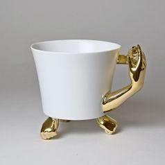 Mug Little Fists 260 ml, Goldfinger porcelain