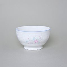 Rice bowl 13 cm, Thun 1794 Carlsbad porcelain, BERNADOTTE blue-pink flowers