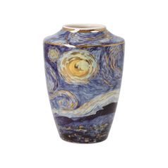 Vase V. van Gogh - Starry Night, 8,5 / 8,5 / 12,5 cm, Porcelain, Goebel