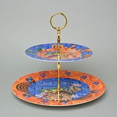 2-pcs. Compartment dish (27 + 19 cm), Foulard, Lamart: Palais Royal