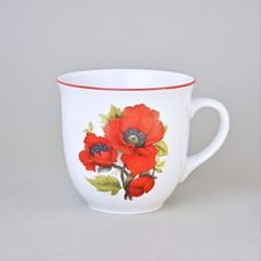 Mug Mirek 400 ml, Poppies, Český porcelán a.s.
