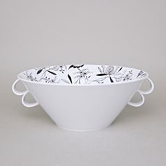 Bohemia Black: Bowl with handles 1,7 l, Český porcelán a.s.