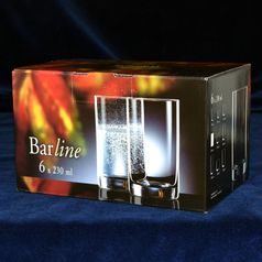 Barline 230 ml, sklenice na minerálku, 1 ks., Crystalex