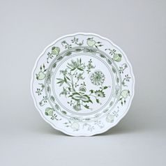 Talíř mělký 21 cm, Zelený cibulák, Český porcelán, a.s.