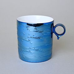 RESET, Mug /cup tea 370 ml, Titanium Blue, Český porcelán a.s.