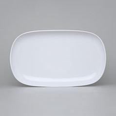 Dish oval 32 cm, Thun 1794 Carlsbad porcelain, TOM white