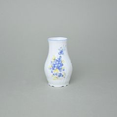 Vase 11,5 cm, Thun 1794 Carlsbad porcelain, BERNADOTTE Forget-me-not-flower