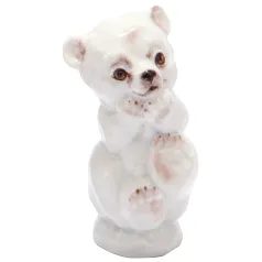 Bear Cub 6 cm, Little animal children collection, Meissen porcelain