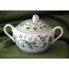 Sugar bowl with handles 0,30 l, Green Onion Pattern, Cesky porcelan a.s.