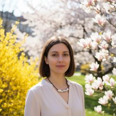 Earrings: Dots - Blue Decors, 3 variants, Porcelain Jewels Studio Mallys