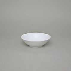 Bowl 13 cm, Thun 1794 Carlsbad porcelain, Natalie white