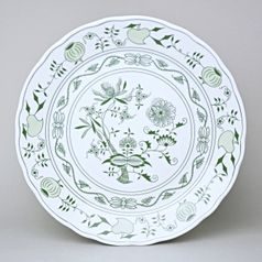 Talíř klubový (na pizzu) 30 cm, zelený cibulák, Český porcelán a.s.