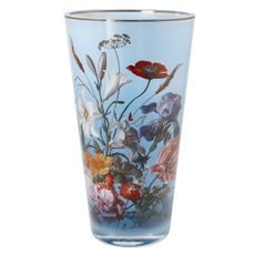 Váza Letní kytice, 11 / 11 / 20 cm, sklo, Jan Davidsz de Heem, Goebel