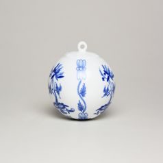 Christmas decoration - ball 6,5 cm mini, Original Blue Onion Pattern