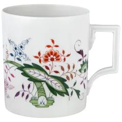 Mug Henkel 89 mm 0,25 l, Colour Onion, Meissen porcelain