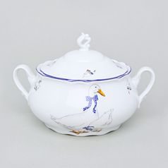 Constance Goose, Soup tureen 2,3 l, Thun 1794, Carlsbad porcelain