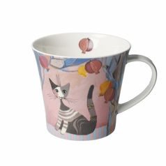Mug Melograni in festai 9,5 cm / 0,35 l, porcelain, Cats Goebel R. Wachtmeister