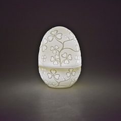 Svítící vajíčko Čtyřlístek - dekorační ozdoba, 9,5 cm, Lamart, Palais Royal