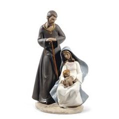 The Holy family, 37 x 22 cm, NAO Porcelain Figures