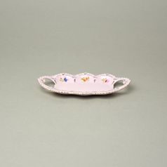 Small platter 16 x 9,5 cm, Lenka 563, Rose China Chodov