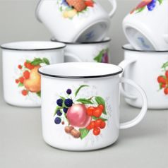 Hrnek Tina velký 380 ml, ovoce - náhodný výběr motivu, Český porcelán a.s.