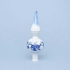 Christmas tree tip - plain 7,7 x 22 cm, Original Blue Onion Pattern