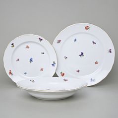 Plate set for 6 persons, Hazenka, Cesky porcelan a.s.