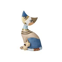 Cat Livia 9 / 7.5 / 17cm, biscuit china, Cats Goebel R. Wachtmeister
