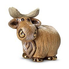 De Rosa - Mini Moose, 4 x 4 x 4 cm, Ceramic figure, De Rosa Montevideo