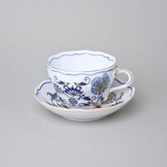 Cup and saucer B + B, 210 ml / 14 cm for coffee, Cesky porcelan a.s.