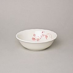 Miska kompotová 14 cm, cibulák ECO červený na ivory, Český porcelán a.s.