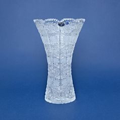 Crystal Cut Vase X, 255 mm, Crystal BOHEMIA